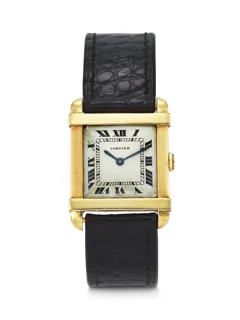 Cartier Tank Chinoise 18k Gold White