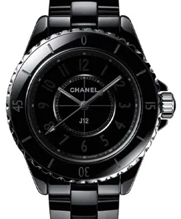 Chanel J12 Quartz Black H6346 Black ceramic Black