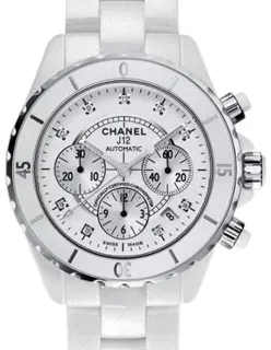 Chanel J12 H2009 White ceramic White