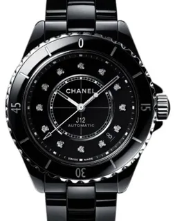 Chanel J12 H5702 Black ceramic Black