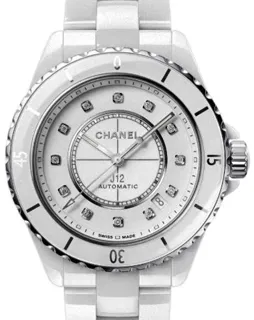 Chanel J12 H5705 White ceramic White