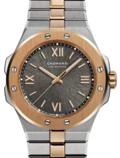 Chopard Alpine Eagle 298601-6001 36mm Red gold$Stainless Steel Gray