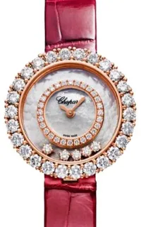 Chopard Happy Diamonds 205369-5001 Rose gold White