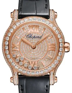 Chopard Happy Sport 274891-5001 Rose gold Gemstones