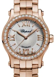 Chopard Happy Sport 274893-5014 Rose gold Silver