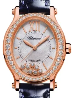 Chopard Happy Sport 275362-5002 Rose gold White