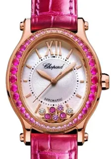 Chopard Happy Sport 275362-5003 Rose gold White