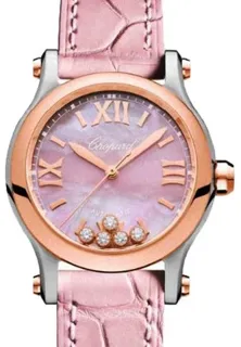 Chopard Happy Sport 278573-6011 Rose gold Multi-colored