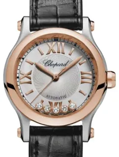 Chopard Happy Sport 278573-6013 Red gold$Stainless Steel Silver