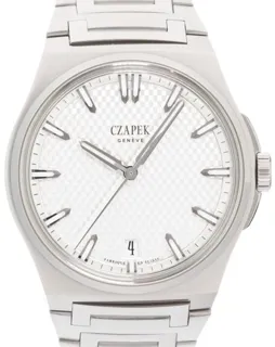 Czapek & Cie 41mm Stainless steel White