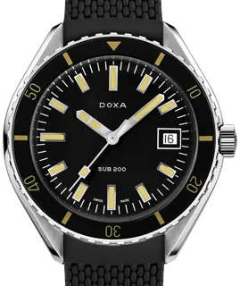 Doxa Sub 200 799.10.101.20 Stainless steel Black