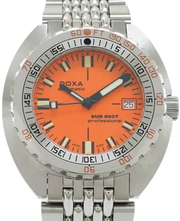 Doxa SUB 300 840.10.351.10 Stainless steel Orange