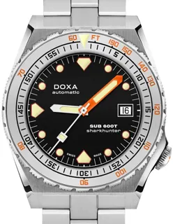 Doxa Sub 600 T 862.10.101.10 Stainless steel Black