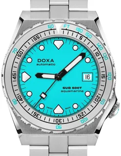 Doxa Sub 600 T 862.10.241.10 Stainless steel Blue