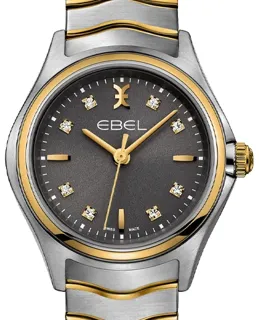 Ebel Wave 1216283 30mm Yellow gold and Stainless steel Gray