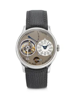 F.P. Journe Tourbillon Souverain T Platinum Gray