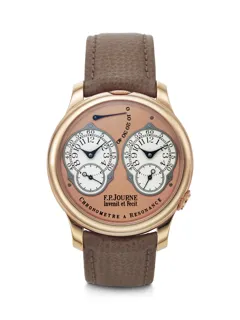 F.P. Journe Chronometre Resonance 18k rose gold Pink