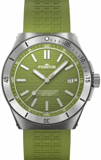 Fortis Marinemaster F8120007 Stainless steel Green