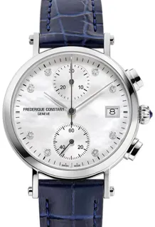 Frédérique Constant Classics FC-291MPWD2R6 Stainless steel White