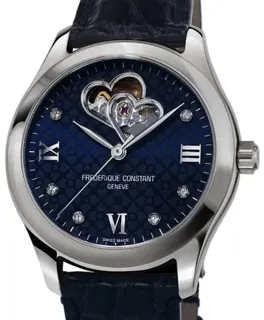 Frédérique Constant Ladies Automatic FC-310NDHB3B6 36mm Stainless steel Blue