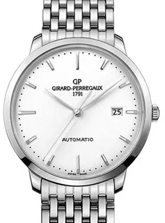 Girard-Perregaux 1966 49555-11-131-11A 40mm Stainless steel White