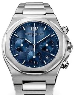 Girard-Perregaux Laureato 81020-11-431-11A Stainless steel Blue