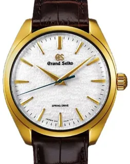 Grand Seiko Elegance SBGY002 Yellow gold White