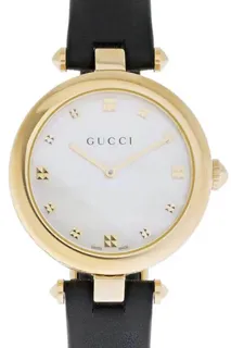 Gucci Diamantissima YA141404 Stainless steel and PVD White