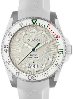 Gucci Dive YA136337 Stainless steel Silver