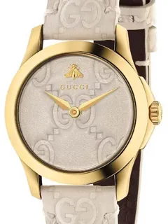 Gucci G-Timeless YA126580A Stainless steel and PVD White