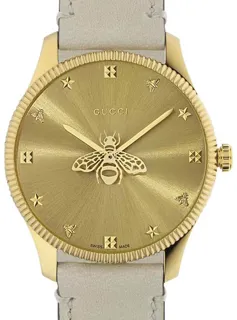 Gucci G-Timeless YA1264180 PVD coated$Stainless Steel Gold