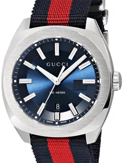 Gucci Gg Quartz YA142304 Stainless steel Blue