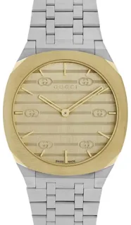 Gucci Gucci 25H YA163403 Stainless steel and PVD Golden