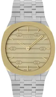 Gucci Gucci 25H YA163405 Stainless steel and PVD Golden