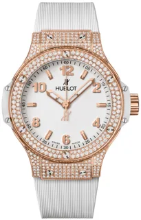 Hublot Big Bang 361.PE.2010.RW.1704 Yellow gold White