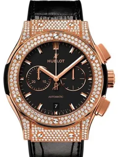 Hublot Classic Fusion 541.OX.1181.LR.1704 Yellow gold Black