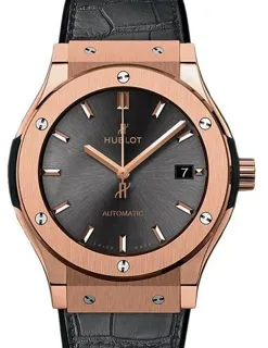 Hublot Classic Fusion 542.OX.7081.LR Yellow gold Gray