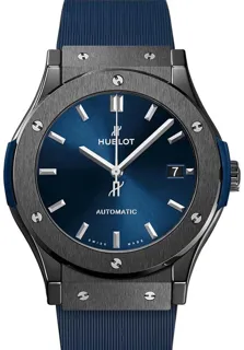 Hublot Classic Fusion 565.CM.7170.RX Black ceramic Blue