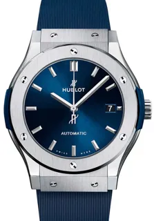 Hublot Classic Fusion 581.NX.7170.RX Titanium Blue