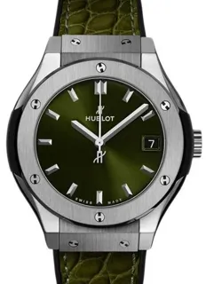 Hublot Classic Fusion 581.NX.8970.LR Titanium Green