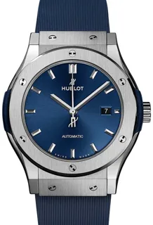 Hublot Classic Fusion Blue 542.NX.7170.RX Titanium Blue