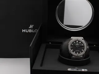 Hublot Classic Fusion Racing Grey 565.NX.7071.LR 35mm Titanium Gray