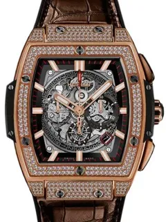 Hublot Spirit of Big Bang 601.OX.0183.LR.1704 Yellow gold Skeletonized