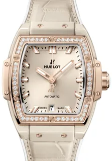 Hublot Spirit of Big Bang 665.CZ.898B.LR.1204 Ceramic and Yellow gold Beige