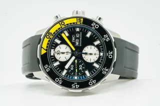 IWC Aquatimer Chronograph IW376702 44mm Stainless steel Black