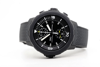 IWC Aquatimer IW379502 Stainless steel and Rubber Black