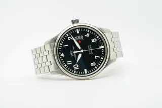 IWC Pilot IW326504 Stainless steel Black