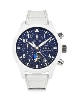 IWC Pilots Ceramic and Titanium Blue