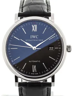 IWC Portofino IW356502 Stainless steel Black