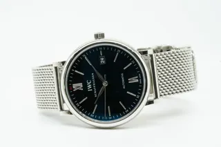 IWC Portofino IW356506 40mm Stainless steel Black